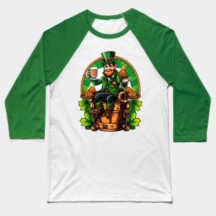 Leprechaun Beer With Me For Lucky St. Patrick's Day Baseball T-Shirt